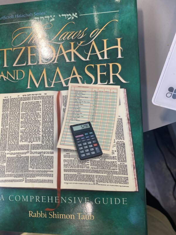 The Laws of Tzedakah and Maaser by Rabbi Shimon Taub